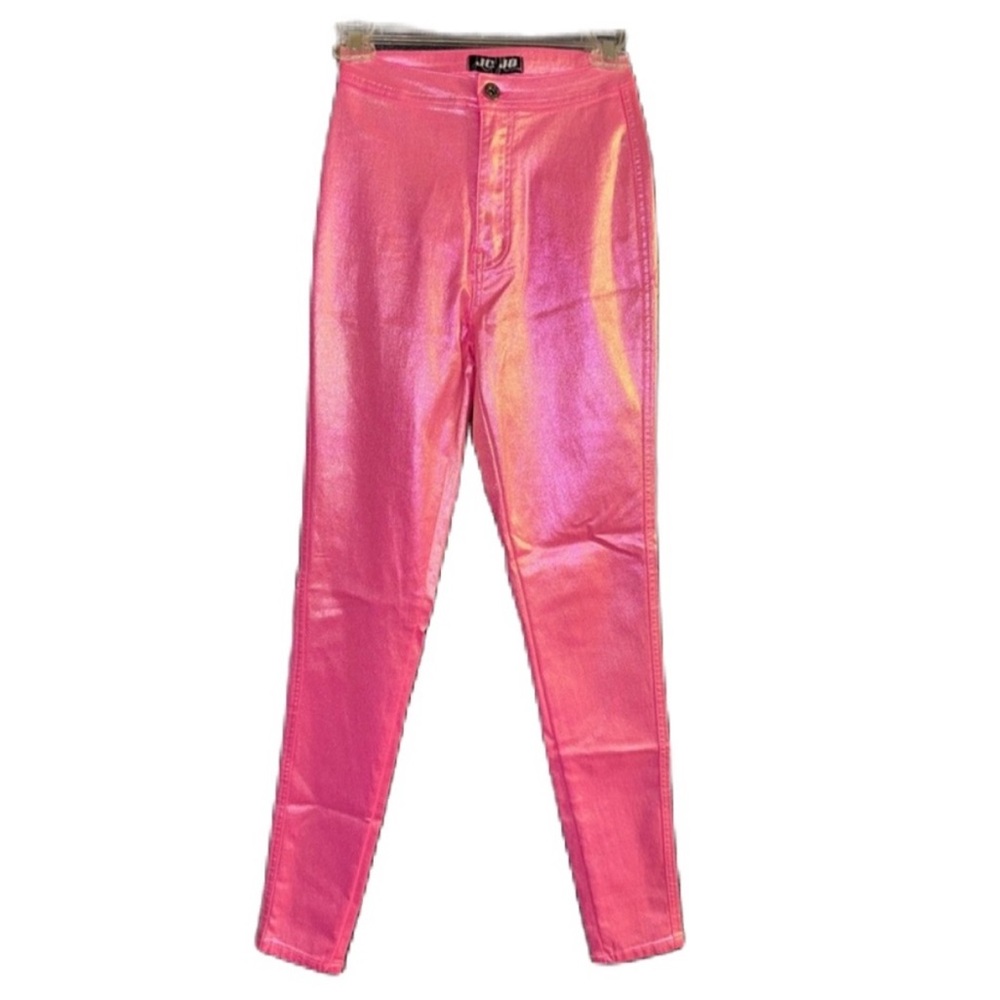 JC JQ size Large Metallic Pink Pants